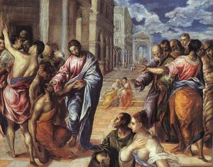El Greco Christ Healing the Blind