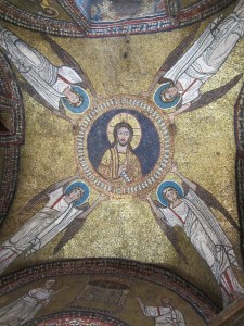 Mosaic on Ceiling of Side Altar in Santa Prassede