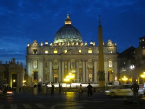 Saint Peter's at Night