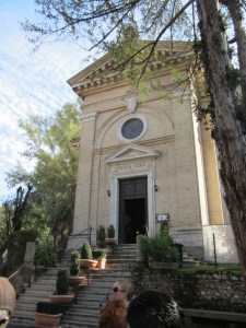 Scala Coeli - Church built over cell where St. Paul was held before being beheaded.